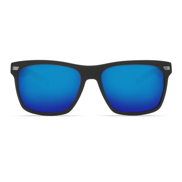 Costa del Mar ARANSAS Blue Mirror 580G - Matte Black Sunglasses