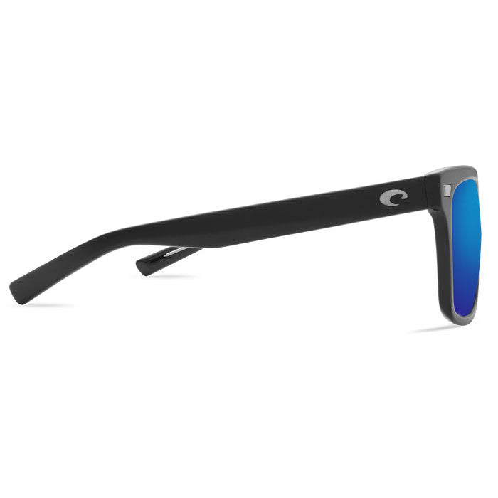Costa del Mar ARANSAS Blue Mirror 580G - Matte Black Sunglasses