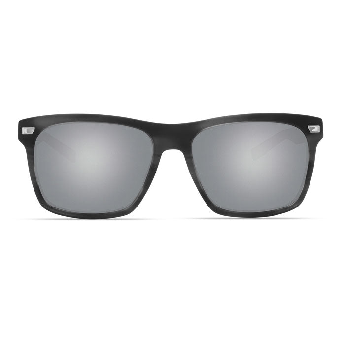 Costa del Mar ARANSAS Gray Silver Mirror 580G - Matte Storm Gray Sunglasses