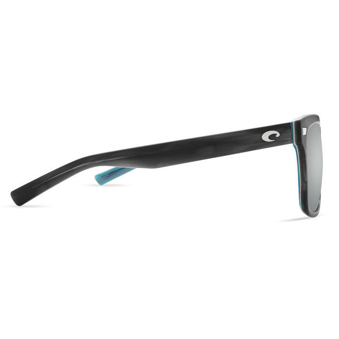 Costa del Mar ARANSAS Gray Silver Mirror 580G - Matte Storm Gray Sunglasses