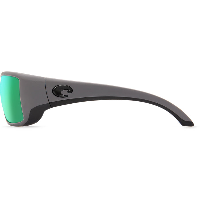 Costa del Mar BLACKFIN Green Mirror 580G - Matte Gray Sunglasses