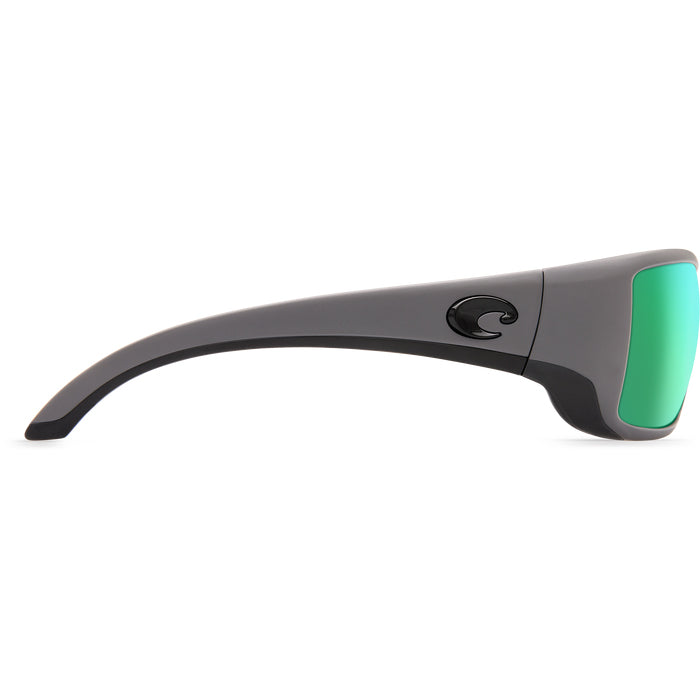 Costa del Mar BLACKFIN Green Mirror 580G - Matte Gray Sunglasses