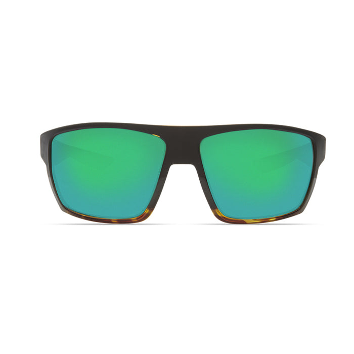 Costa del Mar BLOKE Green Mirror 580G - Matte Black/Shiny Tortoise Sunglasses