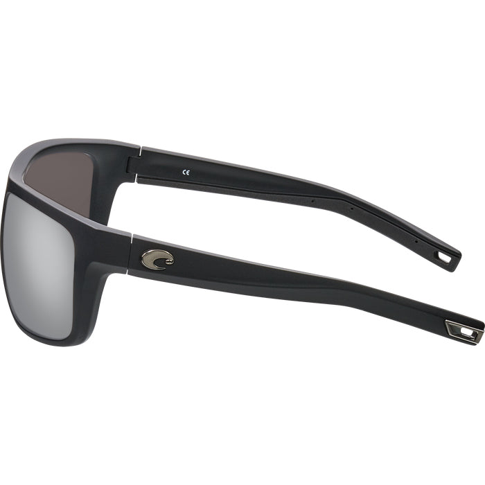 Costa del Mar BROADBILL Gray Silver Mirror 580G - Matte Black Sunglasses