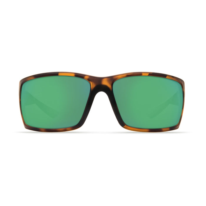 Costa del Mar REEFTON Green Mirror 580G - Matte Retro Tortoise Sunglasses