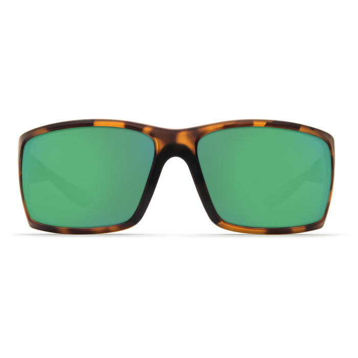 Costa del Mar REEFTON Green Mirror 580G - Matte Retro Tortoise Sunglasses