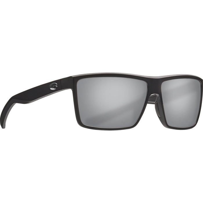 Costa del Mar RINCONCITO Gray Silver Mirror 580G - Matte Black Sunglasses