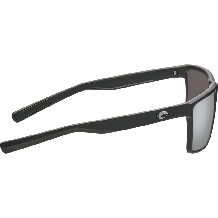 Costa del Mar RINCONCITO Gray Silver Mirror 580G - Matte Black Sunglasses