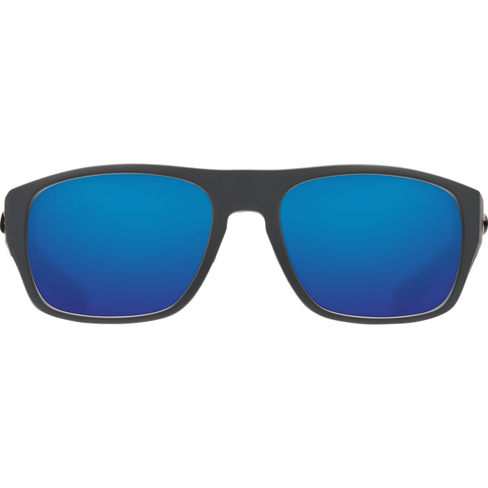 Costa del Mar TICO Blue Mirror 580G - Matte Gray Frame Sunglasses