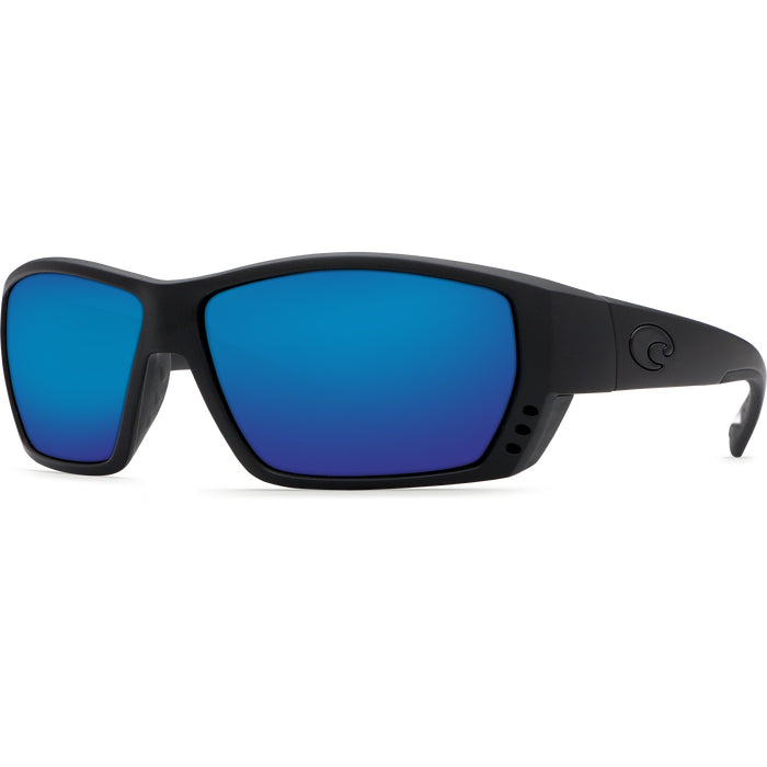 Costa del Mar TUNA ALLEY Blue Mirror 580G - Blackout Frame Sunglasses