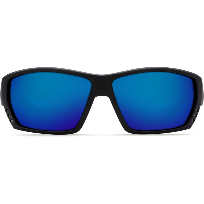Costa del Mar TUNA ALLEY Blue Mirror 580G - Blackout Frame Sunglasses