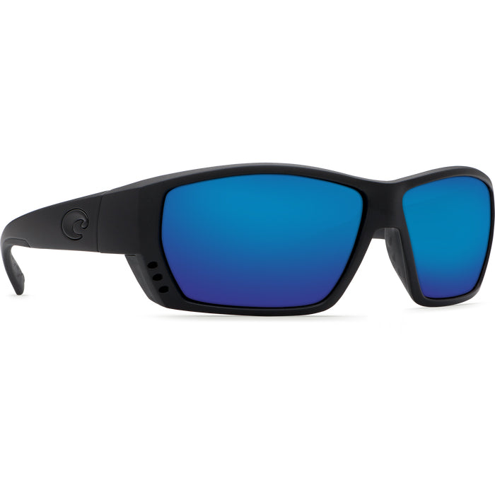 Costa del Mar TUNA ALLEY Blue Mirror 580G - Blackout Frame Sunglasses
