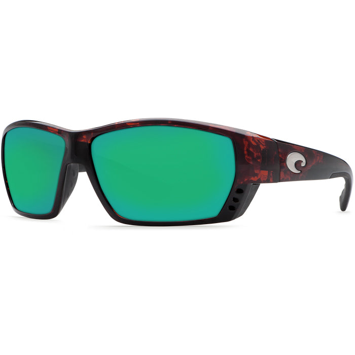 Costa del Mar TUNA ALLEY Green Mirror 580G - Tortoise Frame Sunglasses