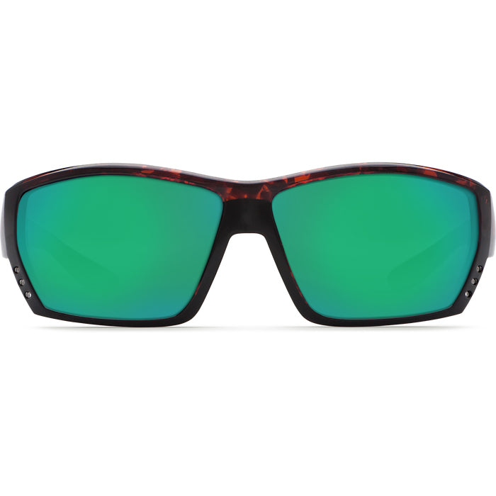 Costa del Mar TUNA ALLEY Green Mirror 580G - Tortoise Frame Sunglasses