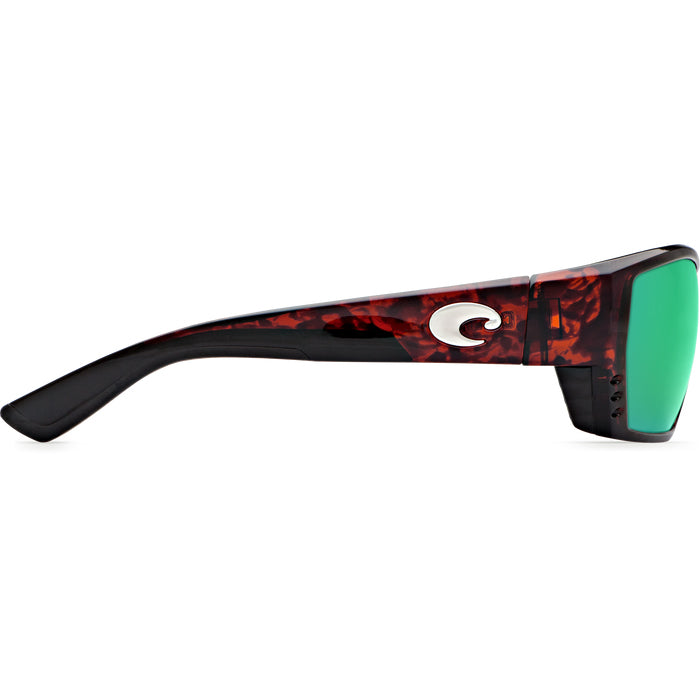 Costa del Mar TUNA ALLEY Green Mirror 580G - Tortoise Frame Sunglasses