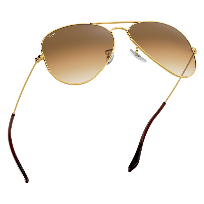 Rayban AVIATOR GRADIENT Gold - Light Brown Gradient Sunglasses Specs Appeal Optical Miami Sunglasses