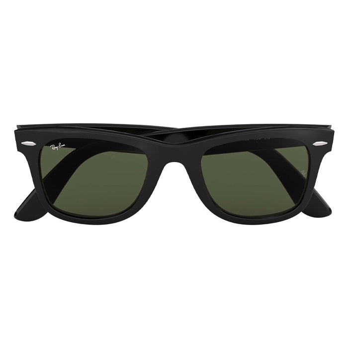 Rayban ORIGINAL WAYFARER CLASSIC Black - Green Classic G15 Specs Appeal Optical Miami Sunglasses