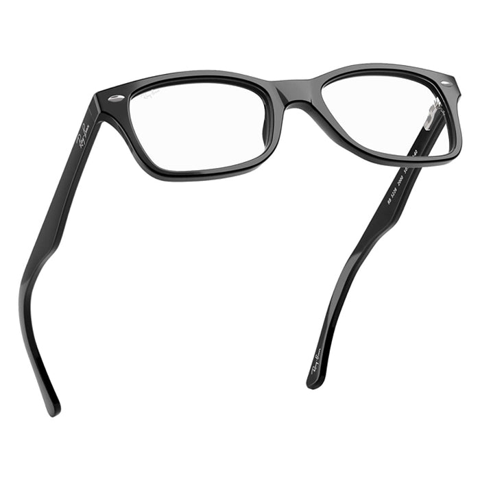 Rayban RX5228 Shiny Black - Clear Lens Eyeglasses Specs Appeal Optical Miami