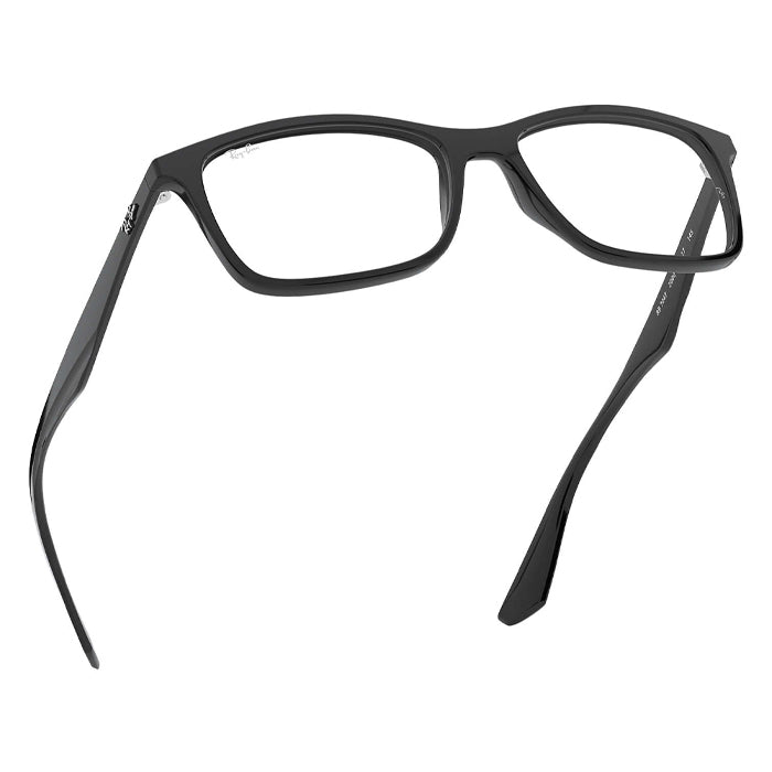 Rayban RX7047 Black - Clear Lens Eyeglasses Specs AppealOptical Miami