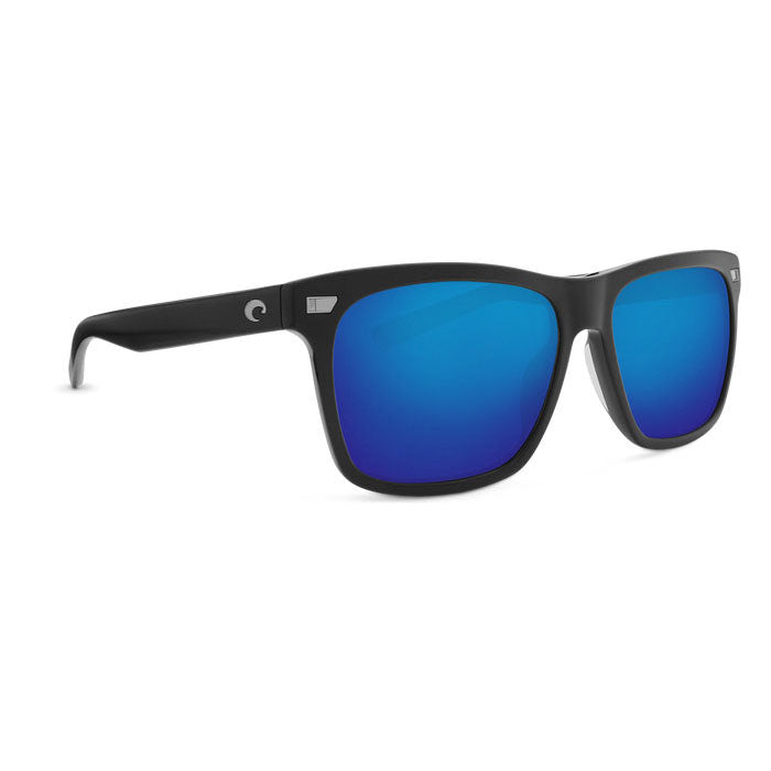 Costa del Mar ARANSAS Blue Mirror 580G - Matte Black Sunglasses