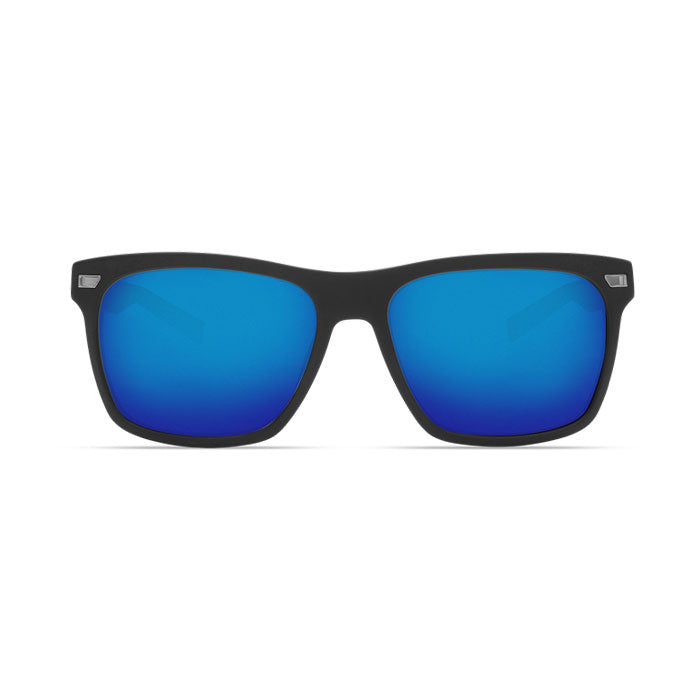 Costa del Mar ARANSAS Blue Mirror 580G - Matte Black Sunglasses