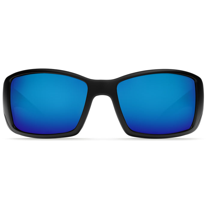 Costa del Mar BLACKFIN Blue Mirror 580G - Matte Black Sunglasses