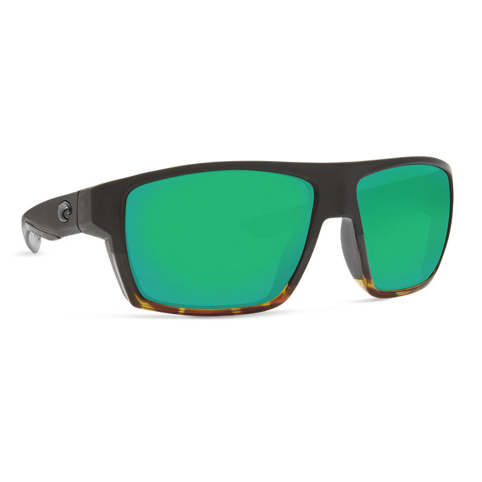 Costa del Mar BLOKE Green Mirror 580G - Matte Black/Shiny Tortoise Sunglasses