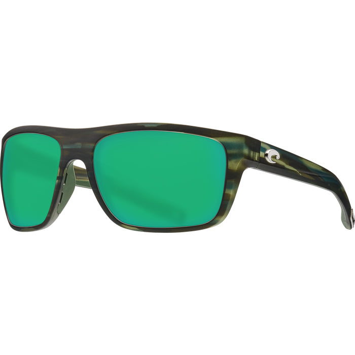 Costa del Mar BROADBILL Green Mirror 580G - Matte Reef Sunglasses