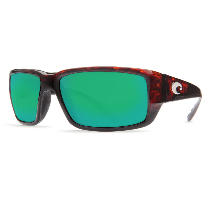 Costa del Mar FANTAIL Green Mirror 580G - Tortoise Sunglasses
