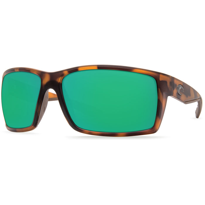 Costa del Mar REEFTON Green Mirror 580G - Matte Retro Tortoise Sunglasses