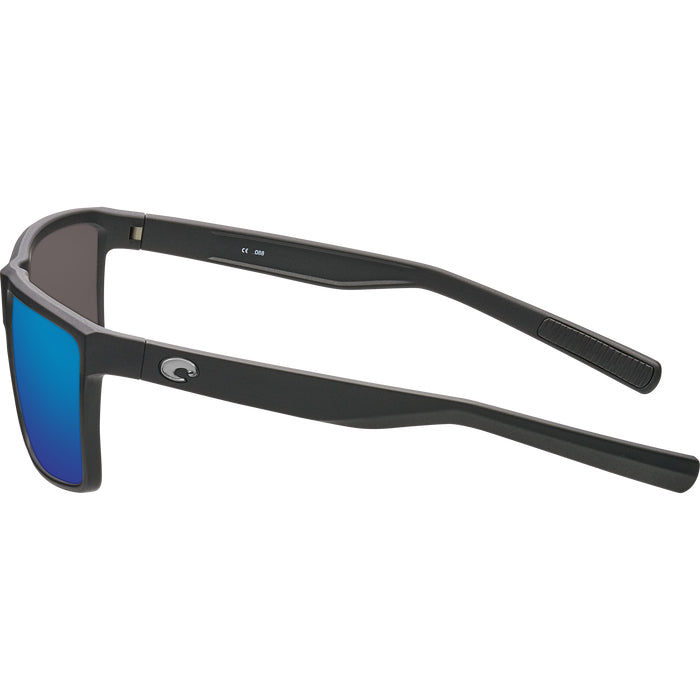 Costa del Mar RINCONCITO Blue Mirror 580G - Matte Black Sunglasses