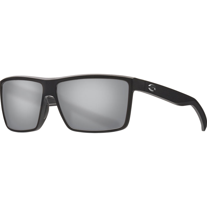 Costa del Mar RINCONCITO Gray Silver Mirror 580G - Matte Black Sunglasses