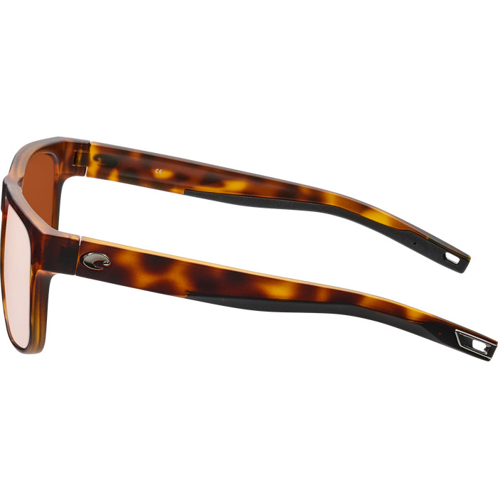 Costa del Mar SPEARO Copper Silver Mirror 580G - Matte Tortoise Sunglasses