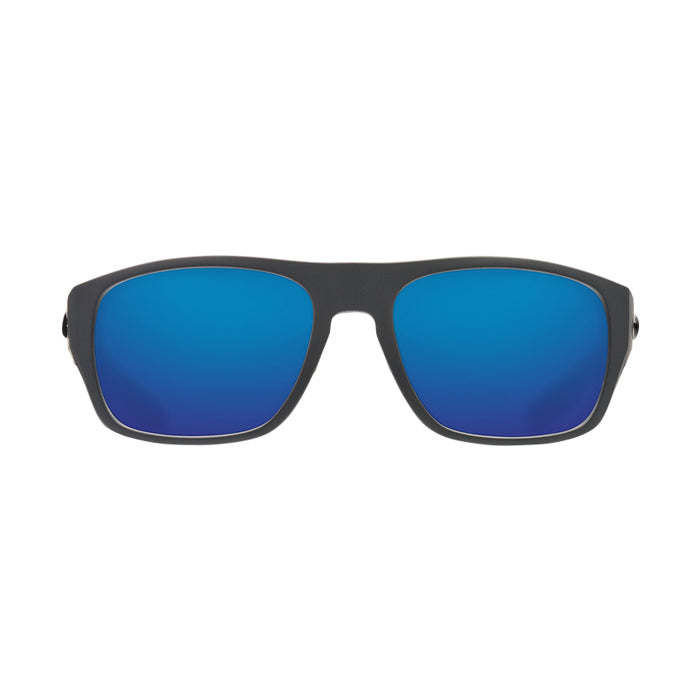 Costa del Mar TICO Blue Mirror 580G - Matte Gray Frame Sunglasses