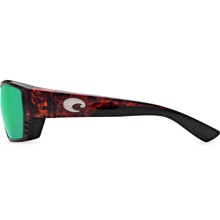 Costa del Mar TUNA ALLEY Green Mirror 580G - Tortoise Frame Sunglasses