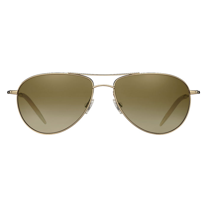 Oliver Peoples BENEDICT Gold - Chrome Amber Photochromic Specs Appeal Optical Miami Sunglasses