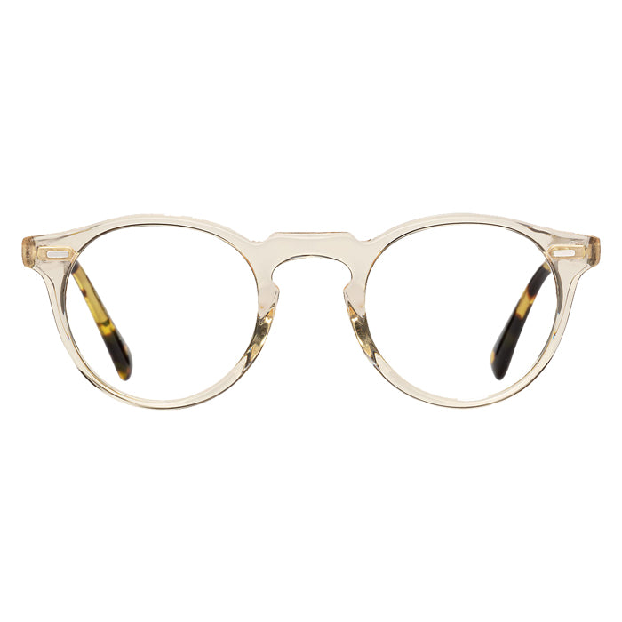 Oliver Peoples GREGORY PECK Buff/dtb - Clear Lens Eyeglasses Specs Appeal Optical Miami