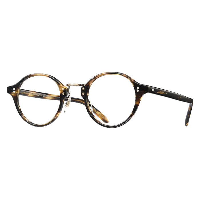 Oliver Peoples OP-1955 Cocobolo/antique Gold - Clear Lens Eyeglasses Specs Appeal Optical Miami