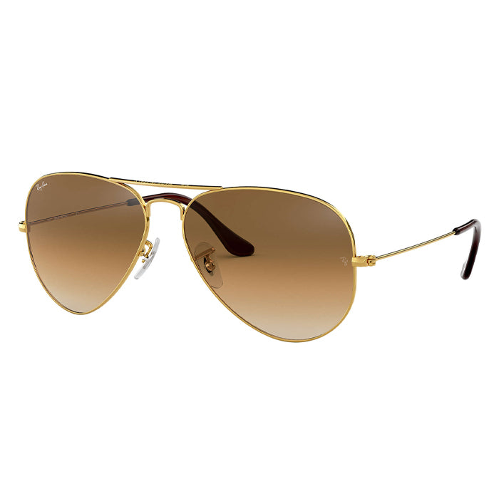 Rayban AVIATOR GRADIENT Gold - Light Brown Gradient Sunglasses Specs Appeal Optical Miami Sunglasses
