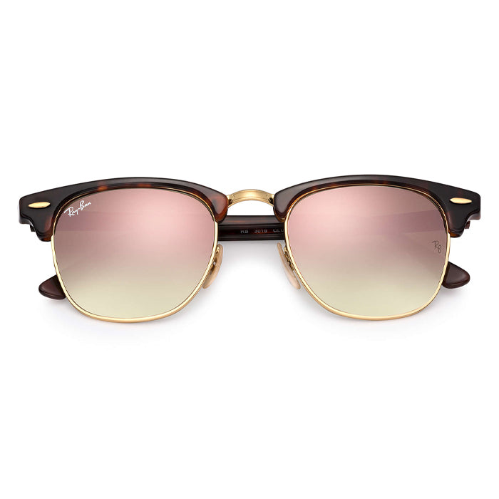 Rayban Rayban CLUBMASTER Tortoise,Gold; Tortoise - Copper Flash Sunglasses Specs Appeal Optical Miami Sunglasses Tortoise,Gold; Tortoise - Copper Flash Sunglasses