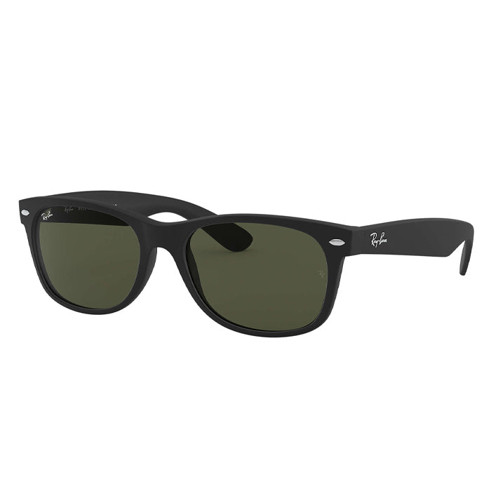 Rayban NEW WAYFARER CLASSIC Black - Green Classic G-15 Sunglasses Specs Appeal Optical Miami Sunglasses