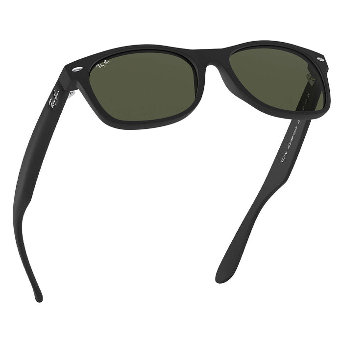 Rayban NEW WAYFARER CLASSIC Black - Green Classic G-15 Sunglasses Specs Appeal Optical Miami Sunglasses