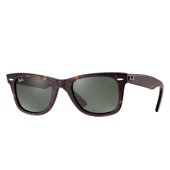Rayban ORIGINAL WAYFARER CLASSIC Tortoise - Green Classic G15 Sunglasses Specs Appeal Optical Miami Sunglasses