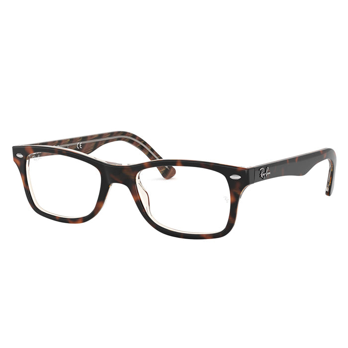 Rayban RX5228 Tortoise - Clear Lens Eyeglasses Specs Appeal Optical Miami