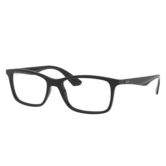 Rayban RX7047 Black - Clear Lens Eyeglasses Specs AppealOptical Miami