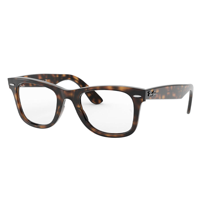 Rayban WAYFARER EASE Tortoise - Clear Lens Eyeglasses Specs Appeal Optical Miami